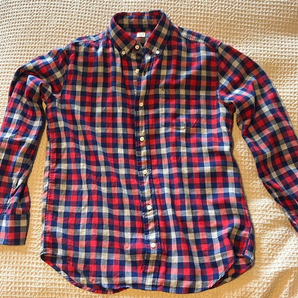 J. Crew boys crewcuts flannel size 14